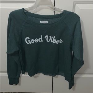 green sweatshirt from target